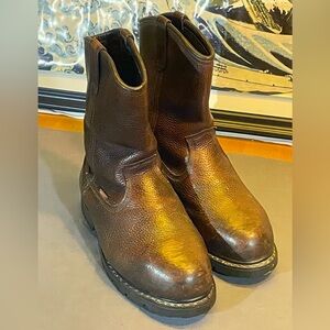 Red Wing Worx Dark Brown Men's Boots